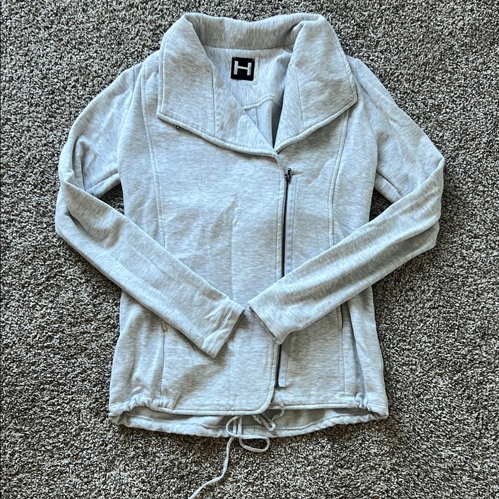 H by Bordeaux Light Gray jacket